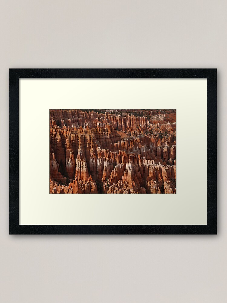Thumbnail 1 of 7, Framed Art Print, Bryce Canyon Castles designed and sold by nikongreg.