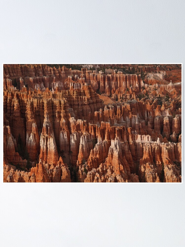 Alternate view of Bryce Canyon Castles Poster
