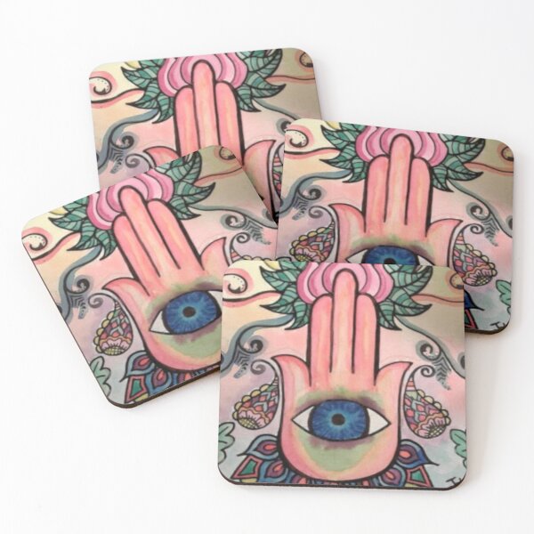 Item preview, Hippie Hamsa designed and sold by BlackLotusHM.