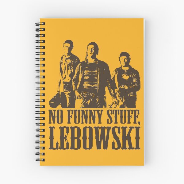 Item preview, The Big Lebowski Nihilists No Funny Stuff Lebowski T-Shirt designed and sold by theshirtnerd.