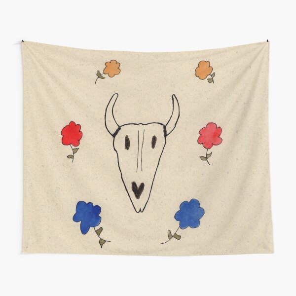 Skull Friend Tapestry