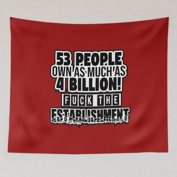 Item preview, Stop the madness of the super rich! designed and sold by Cutebutfunny.