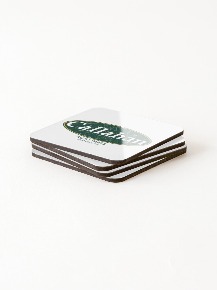 Thumbnail 4 of 5, Coasters (Set of 4), Callahan Auto Parts (Worn) [Roufxis-Rb] designed and sold by RoufXis.