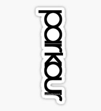 Parkour Sticker