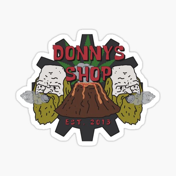 Donny's Shop Sticker