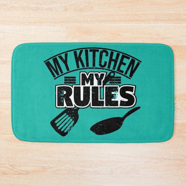 Item preview, My kitchen my rules! designed and sold by Cutebutfunny.