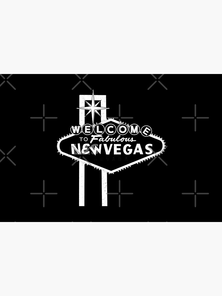 Welcome to New Vegas | Fallout New Vegas | White Logo by surik-