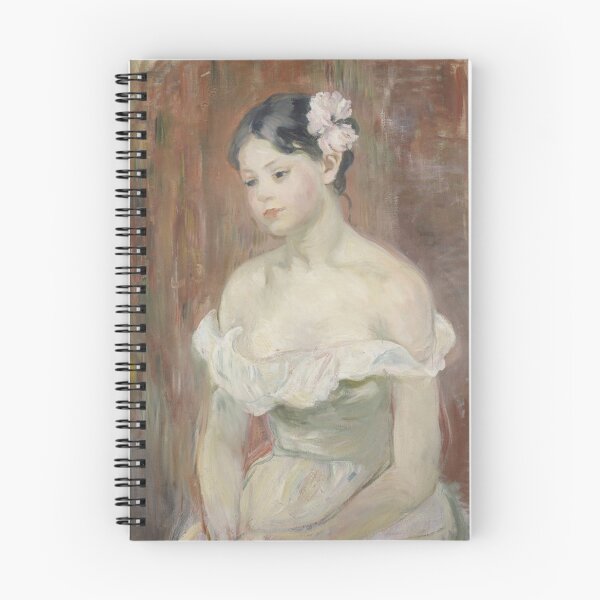 Item preview, Berthe Morisot Young Girl with Flower in her Hair designed and sold by chillchar1234.