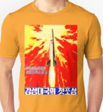 North Korean Propaganda - Rocket Unisex T-Shirt