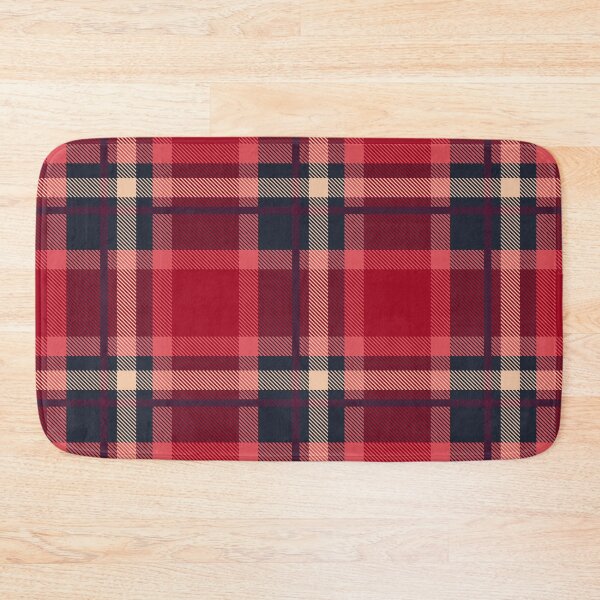 Item preview, Reddish Plaid with Navy Blue designed and sold by oppositedge.