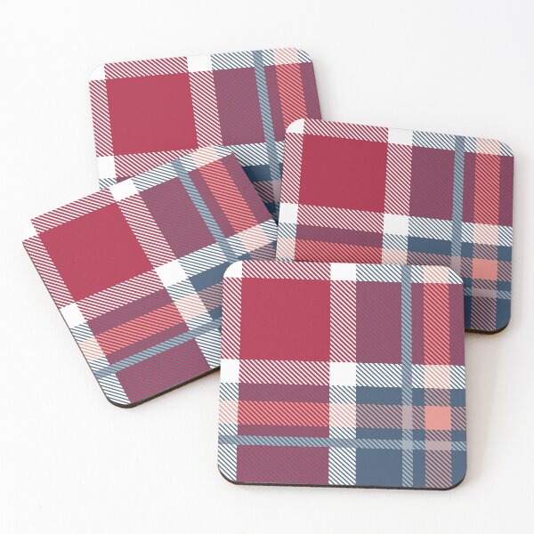 Item preview, HotPink and Pale Blue Plaid V.03-01 designed and sold by oppositedge.
