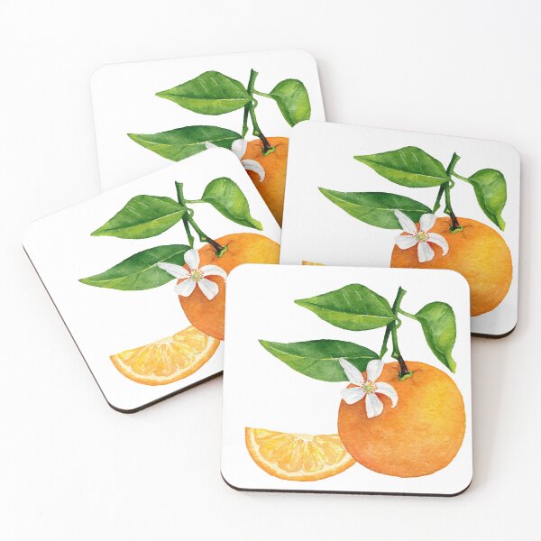 Item preview, Watercolor Orange Fruit designed and sold by Laura Jane Kirton.