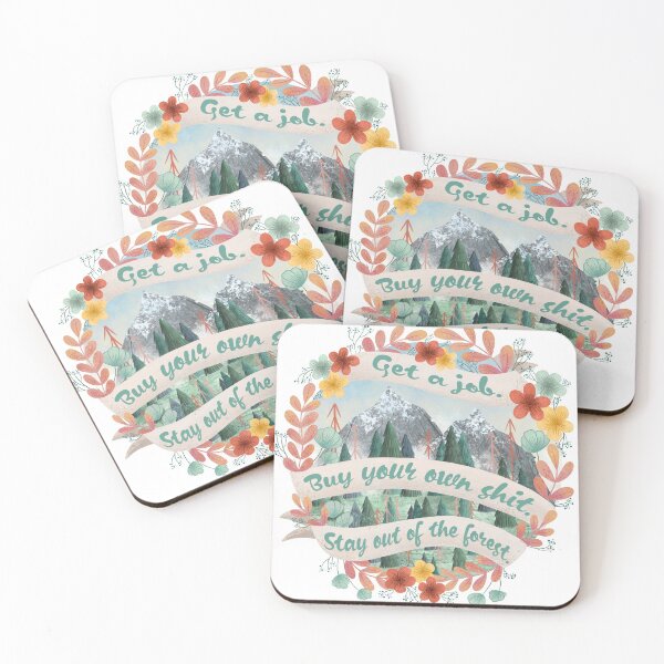 Item preview, Stay Out of the Forest designed and sold by Megs Higgins.
