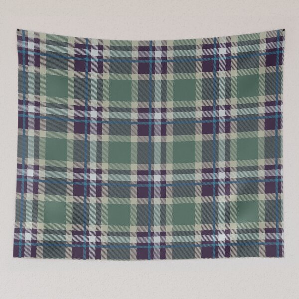 Item preview, Blue and Moss Green Plaid V.05 designed and sold by oppositedge.
