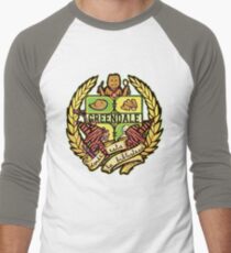 Donde Esta La Biblioteca Men's Baseball ¾ T-Shirt