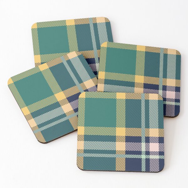 Item preview, Blue and Yellow Plaid V.01 designed and sold by oppositedge.