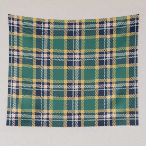 Item preview, Blue and Yellow Plaid V.01 designed and sold by oppositedge.