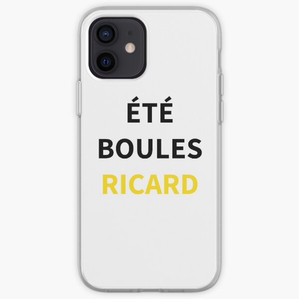 ÉTÉ BOULES RICARD Coque souple iPhone