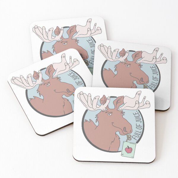 Item preview, a moose full of juice designed and sold by mraecandlish.