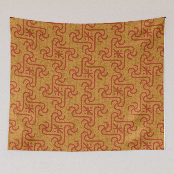 Item preview, Egyptian Tile Inspired design 1 designed and sold by Tee4Tu.