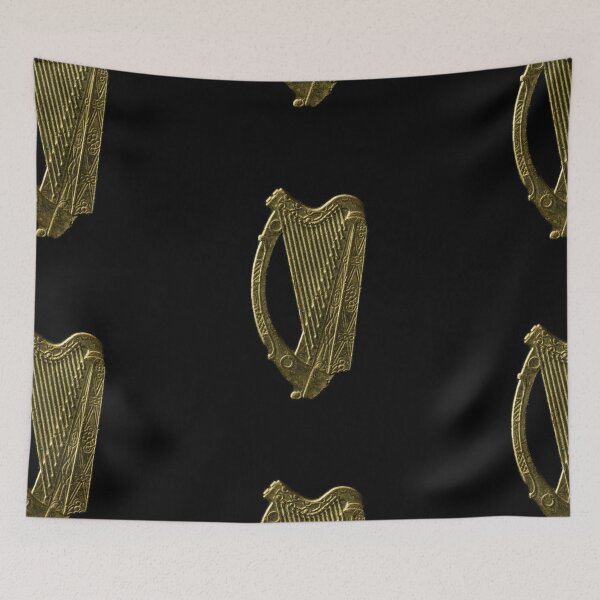 Item preview, The Golden Irish Celtic Harp designed and sold by articlave.