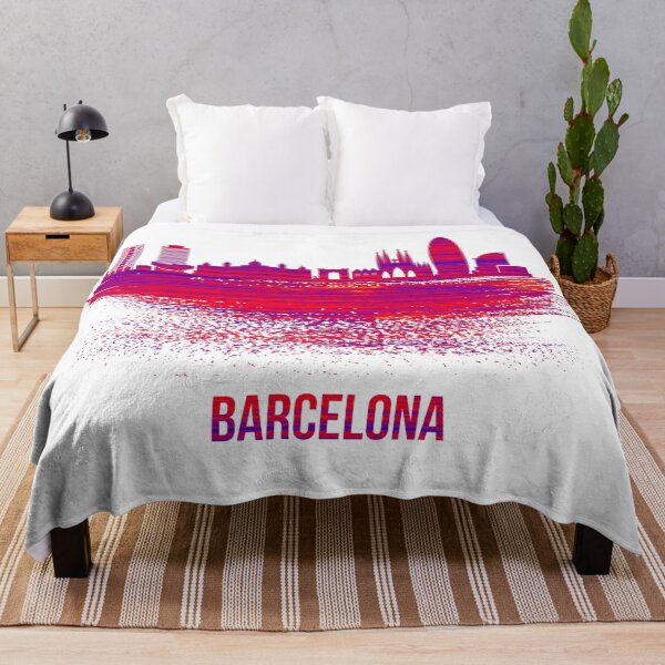 Item preview, Barcelona City Skyline designed and sold by Irina March.