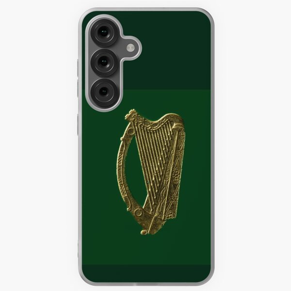 Item preview, The Green Golden Irish Celtic Harp designed and sold by articlave.