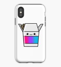 Take Out LGBT+ Androgyne Flag iPhone Case