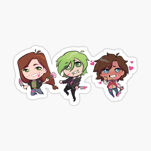 The boys from Pinewood Island Sticker