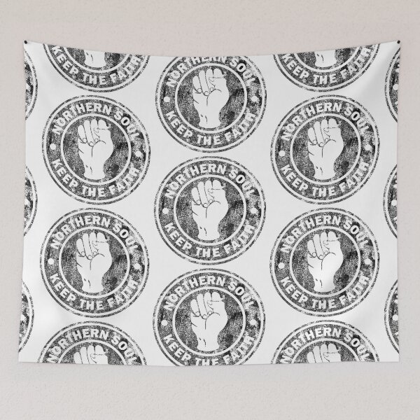 Item preview, Northern Soul Keep The Faith  - Worn Grunge effect designed and sold by fatbanana.
