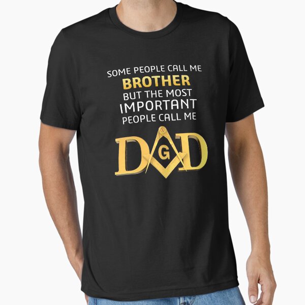Vista previa del artículo con la obra «Masón Algunos me llaman papá Regalo del día del padre Cuadrado y compás dorados Masónico», diseñado y vendido por MasterMasonMade.