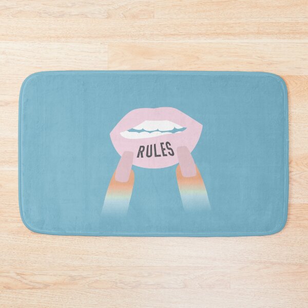 Item preview, RULES lip tattoo - euphoria designed and sold by cats-designs.