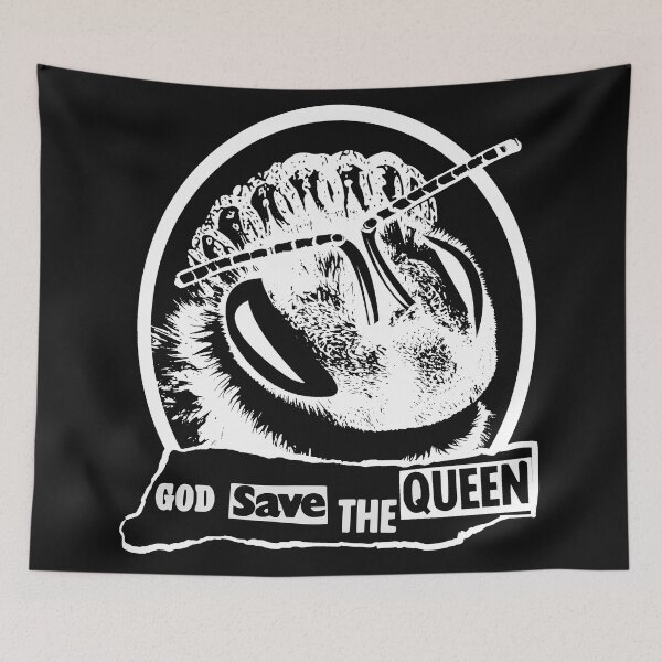 Item preview, God Save the Queen Bee designed and sold by thebeeholder.