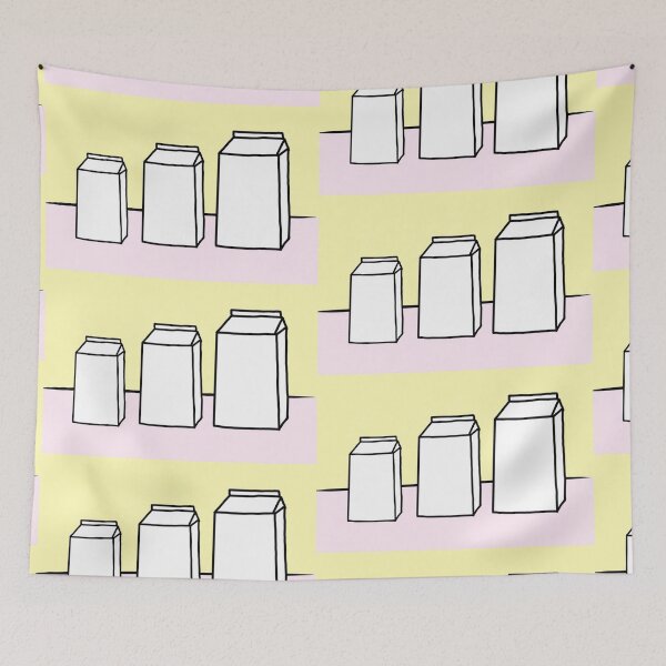 Item preview, 3 Milk Cartons in a Row designed and sold by PaulinaS.
