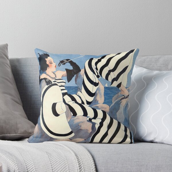 Item preview, French Art Deco Woman Haute Couture Fashion designed and sold by Glimmersmith.