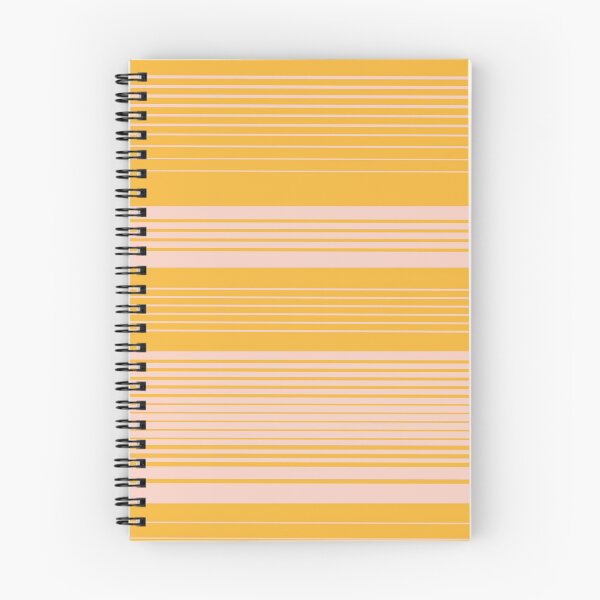 Item preview, Blush Pink and Amber Orange Variegated Stripes. Minimalist Modern Monochrome Color Block Design designed and sold by kierkegaard.