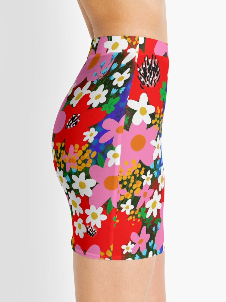 Alternate view of Flower Power! Mini Skirt