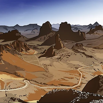 Artwork thumbnail, Algeria by Rgromek