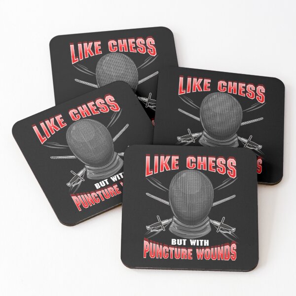 Item preview, Fencing: Like Chess But With Puncture Wounds designed and sold by perfectpresents.