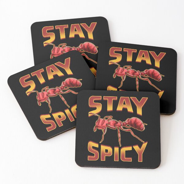 Item preview, Funny Stay Spicy Fire Ants Cute Insect Pun designed and sold by perfectpresents.