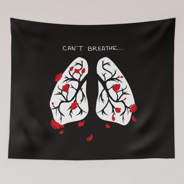 Item preview, Hanahaki disease - Can't breathe WHITE designed and sold by Evedashy.