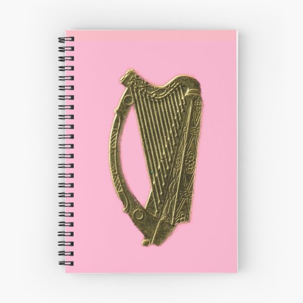 Item preview, The Pink Golden Irish Celtic Harp designed and sold by articlave.