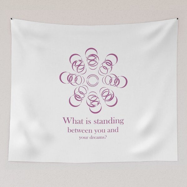 Item preview, What is standing between you and your dreams? designed and sold by Paun.