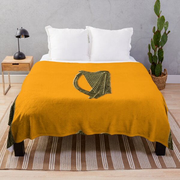 Item preview, The Orange Golden Irish Celtic Harp designed and sold by articlave.