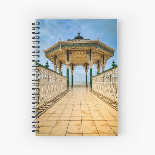 The Bandstand at Brighton Spiral Notebook