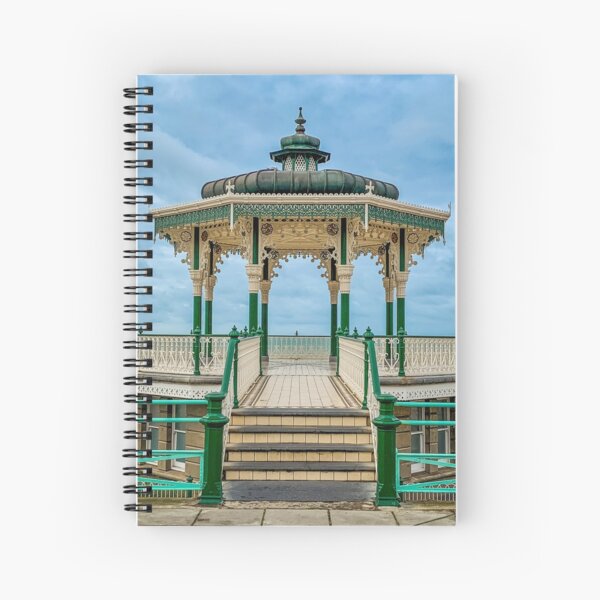 The Bandstand at Brighton Spiral Notebook