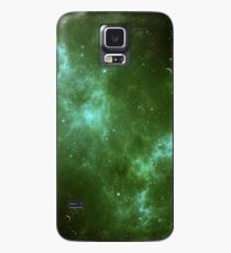Weltraum-Galaxie-Grün iPhone u. Samsung-Telefon-Kasten Hülle & Klebefolie für Samsung Galaxy