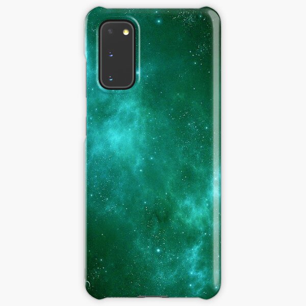 Deep Space Galaxy Cyan iPhone & Samsung Phone Case Samsung Galaxy Snap Case