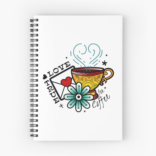 Item preview, traditional old school tattoo coffee tea designed and sold by Adamova.