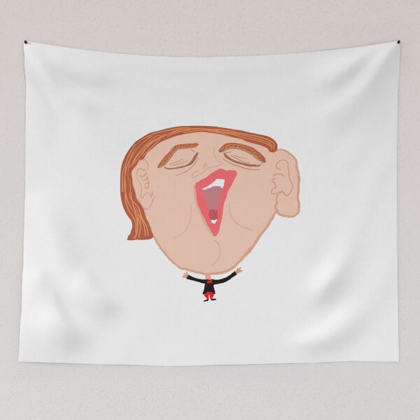 Item preview, The Big Headed Singer With A Lot Of Ego designed and sold by pinkyjainpan.